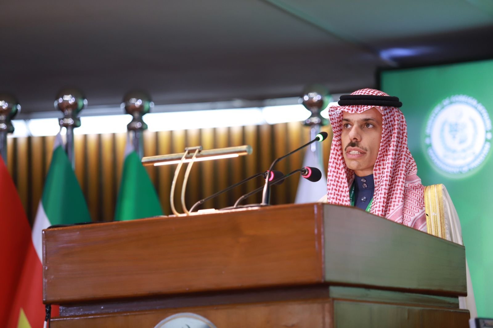 saudi fm at the 17th extraordinary session of the council of foreign ministers of organisation of islamic cooperation in islamabad photo pmo