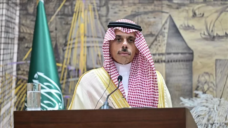 saudi foreign minister prince faisal bin farhan photo anadolu agency saudi foreign minister prince faisal bin farhan photo anadolu agency