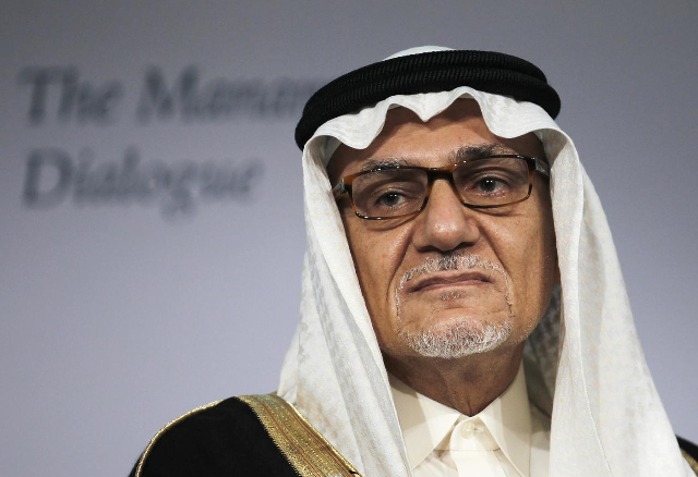 former head of saudi intelligence and current saudi king faisal center for research and islamic studies chairman prince turki al faisal al saud photo reuters file former head of saudi intelligence and current saudi king faisal center for research and islamic studies chairman prince turki al faisal al saud photo reuters file