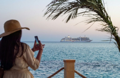 super cruise ship sets sail from saudi arabia for first time super cruise ship sets sail from saudi arabia for first time