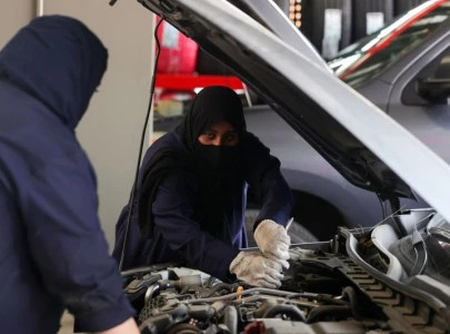 saudi women move from behind wheel to under the hood