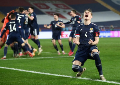 emotional christie celebrates scotland s euro 2020 qualification emotional christie celebrates scotland s euro 2020 qualification