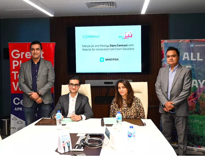maersk pens contract with tezmedz and tabiyat pk for integrated cold chain solutions maersk pens contract with tezmedz and tabiyat pk for integrated cold chain solutions