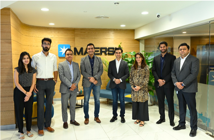 CEO, CSO (Co-Founders) of Tabiyat.PK & Maersk MD along with their respective teams
