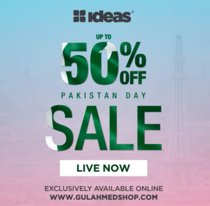 ideas is offering an enticing sale to help you celebrate pakistan day with a bang