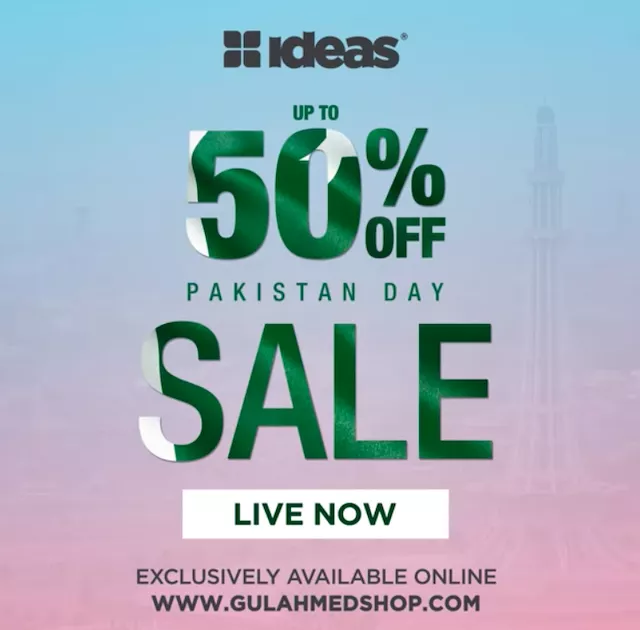 ideas is offering an enticing sale to help you celebrate pakistan day with a bang ideas is offering an enticing sale to help you celebrate pakistan day with a bang