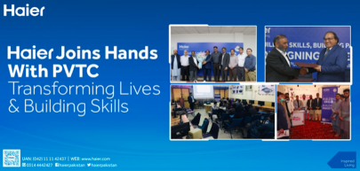 haier pakistan and pvtc join forces to provide technical training to students for better livelihoods haier pakistan and pvtc join forces to provide technical training to students for better livelihoods