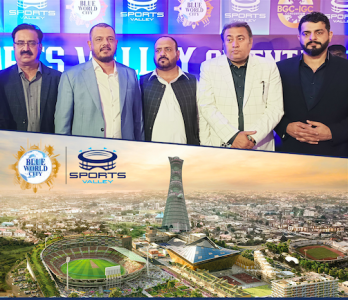 blue world city announces to introduce nation s largest cricket stadium at its sports valley