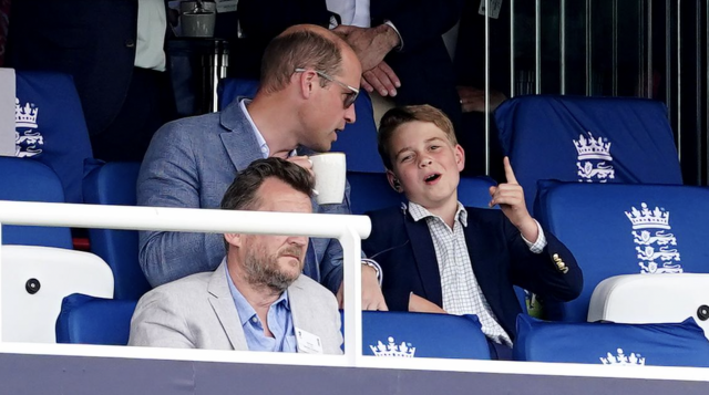 prince william and prince george make first public appearance since kate middleton s cancer reveal prince william and prince george make first public appearance since kate middleton s cancer reveal