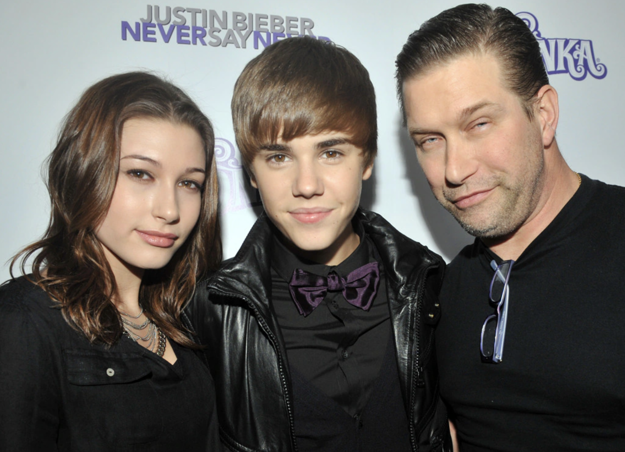 Stephen Baldwin (pictured right) introduced Justin Bieber (pictured center) to his daughter Hailey Baldwin (pictured left) for the first time when they were just teenagers. (Image courtesy: Getty Images)