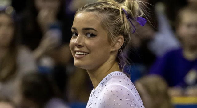 tiktoker and famous gymnast olivia dunne wins ncaa championship with lsu team