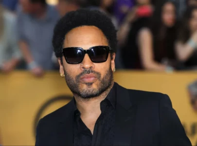 lenny kravitz throws extravagant paris party for 60th zo kravitz lisa bonet salma hayek attend