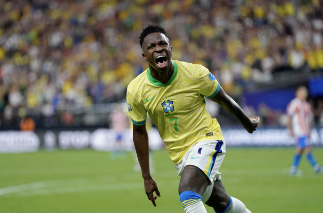 vinicius jr shines as brazil thrash paraguay 4 1 in copa america clash vinicius jr shines as brazil thrash paraguay 4 1 in copa america clash
