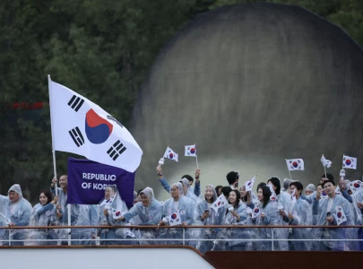 south korean athletes introduced as north koreans at olympics opening ceremony south korean athletes introduced as north koreans at olympics opening ceremony