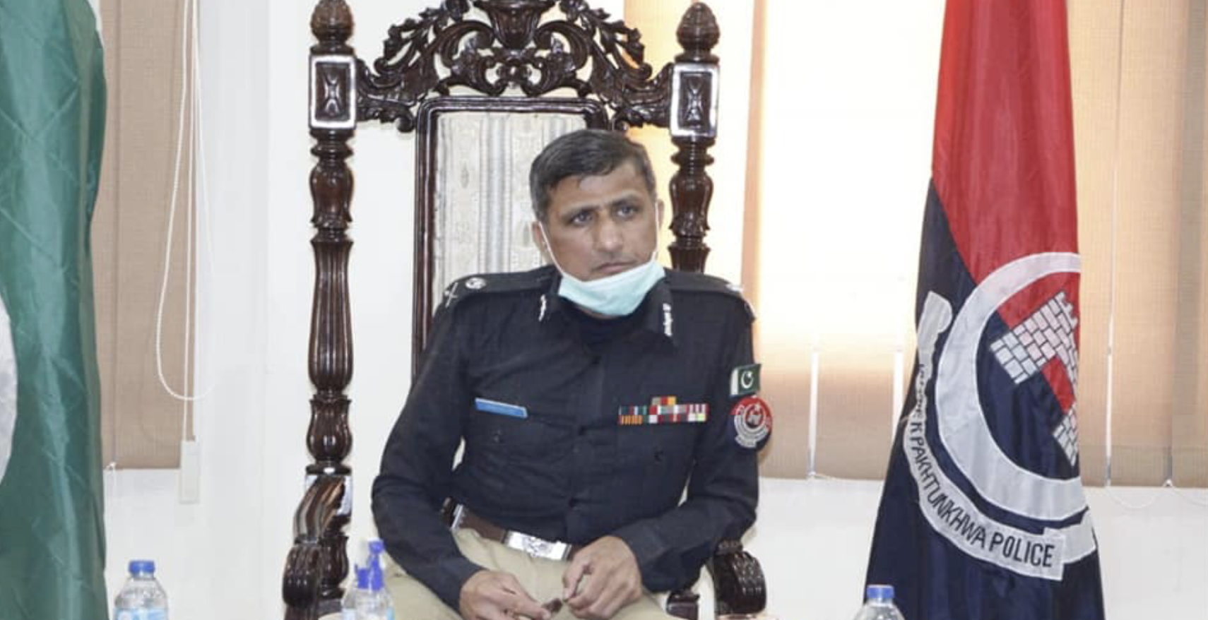 k p ig sanaullah abbasi photo k p police