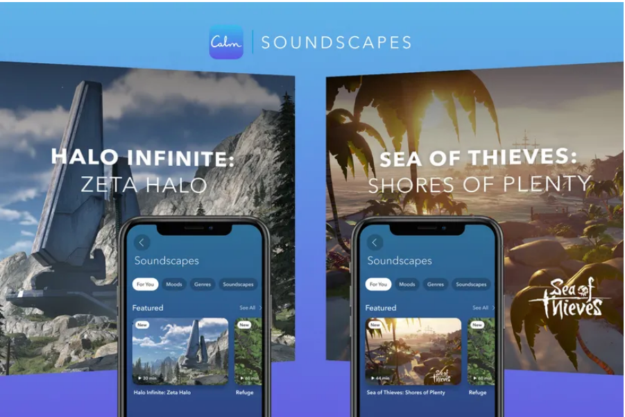 Xbox unveils gaming soundscapes for Calm app