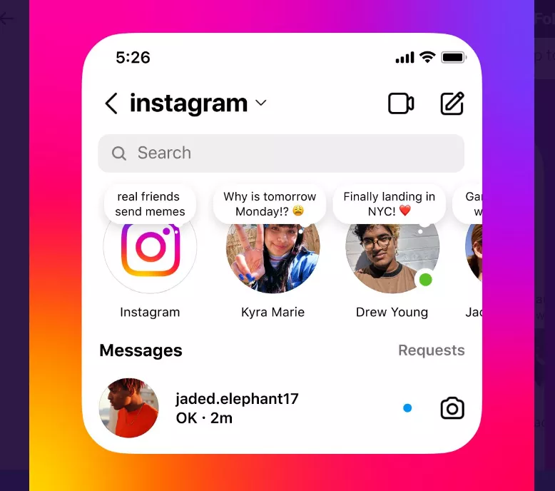instagram rolls out new notes feature instagram rolls out new notes feature