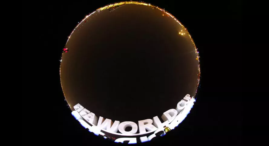 the fifa world cup logo on the corniche promenade is pictured ahead of the fifa world cup qatar 2022 photo reuters fabrizio bensch the fifa world cup logo on the corniche promenade is pictured ahead of the fifa world cup qatar 2022 photo reuters fabrizio bensch