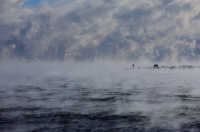 sea smoke on the ocean surrounds the straitsmouth island light station as an arctic front brings bitterly cold weather in rockport massachusetts us february 4 2023 photo reuters brian snyder sea smoke on the ocean surrounds the straitsmouth island light station as an arctic front brings bitterly cold weather in rockport massachusetts us february 4 2023 photo reuters brian snyder