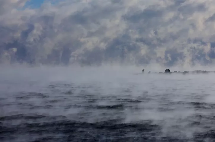 sea smoke on the ocean surrounds the straitsmouth island light station as an arctic front brings bitterly cold weather in rockport massachusetts us february 4 2023 photo reuters brian snyder sea smoke on the ocean surrounds the straitsmouth island light station as an arctic front brings bitterly cold weather in rockport massachusetts us february 4 2023 photo reuters brian snyder