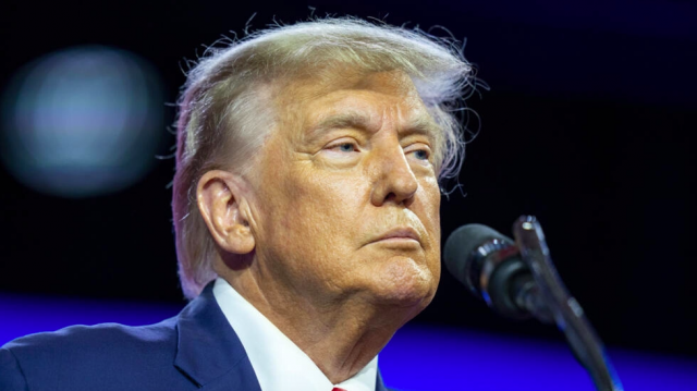 former president donald trump speaks at the conservative political action conference in maryland us on march 4 2023 photo alex brandon ap