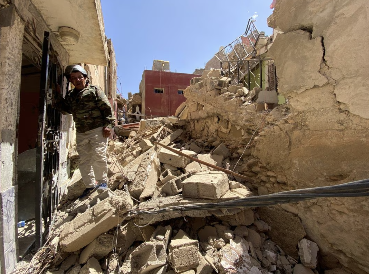 a general view of damage following a powerful earthquake in amizmiz morocco september 9 2023 photo reuters
