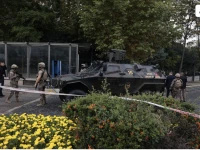 members of turkish police special forces secure the area following an explosion near the interior ministry in ankara turkey october 1 2023 photo reuters