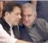 a file photo of ousted premier imran khan and former interior foreign shah mahmood qureshi photo express file