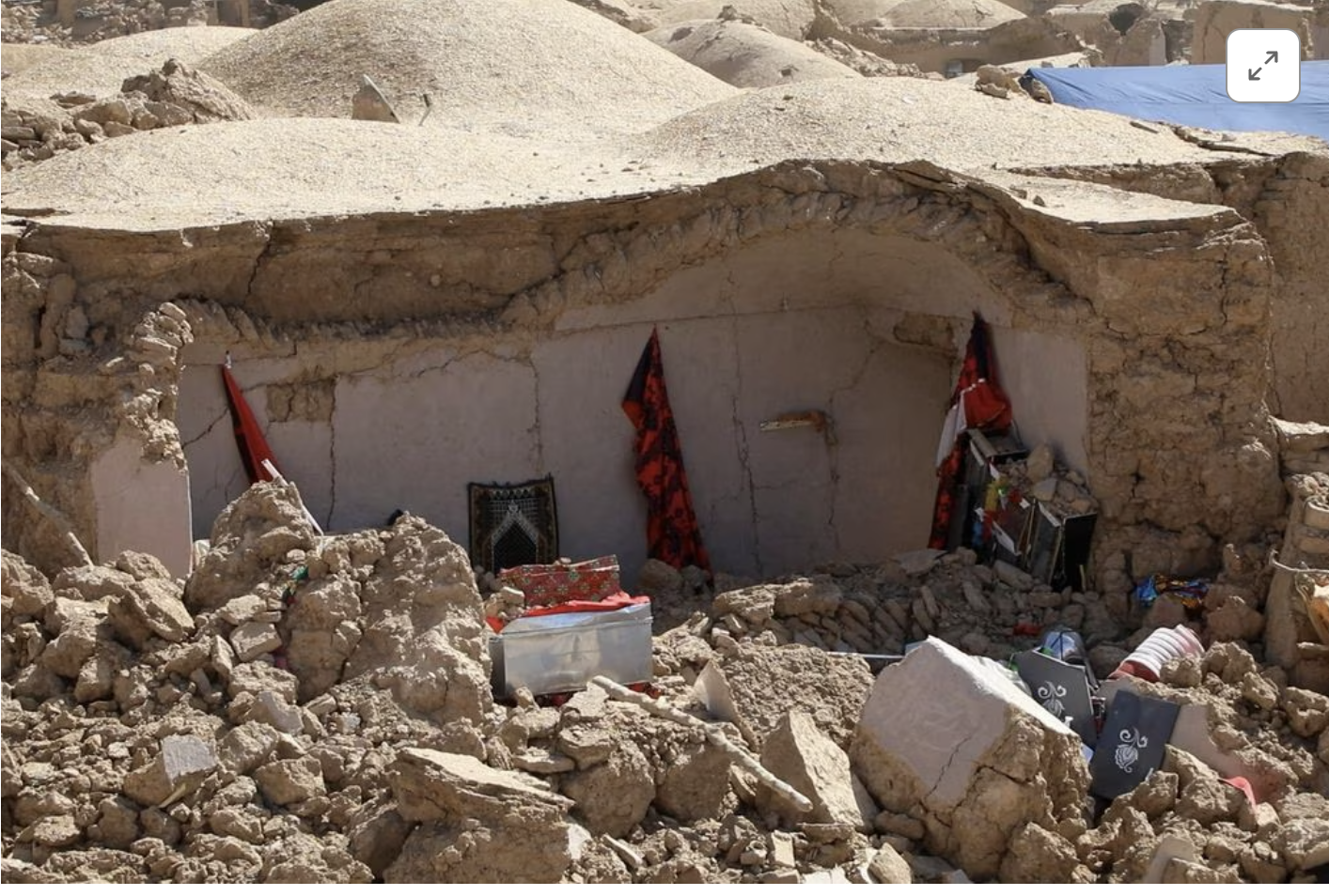 a view of a house damaged by an earthquake in herat province in afghanistan october 8 2023 photo reuters