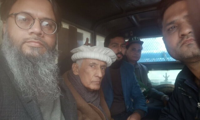 pti leader hammad azhar s father was arrested in lahore on sunday photo hammad azhar x file pti leader hammad azhar s father was arrested in lahore on sunday photo hammad azhar x file