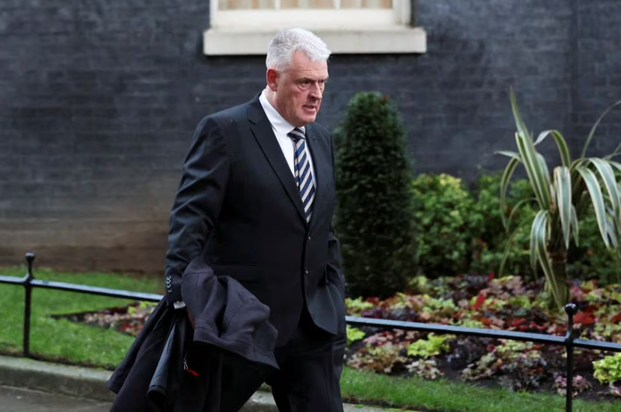 deputy chairman of the conservative party lee anderson walks at 10 downing street in london britain december 12 2023 reuters hannah mckay file photo