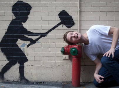banksy s iconic street art comes to life in manila