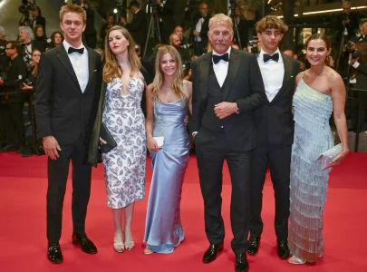 kevin costner unveils horizon an american saga at cannes with family by his side