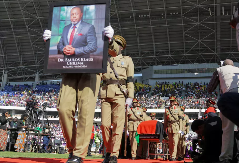 malawi mourns vice president saulos klaus chilima amid protests over plane crash response malawi mourns vice president saulos klaus chilima amid protests over plane crash response