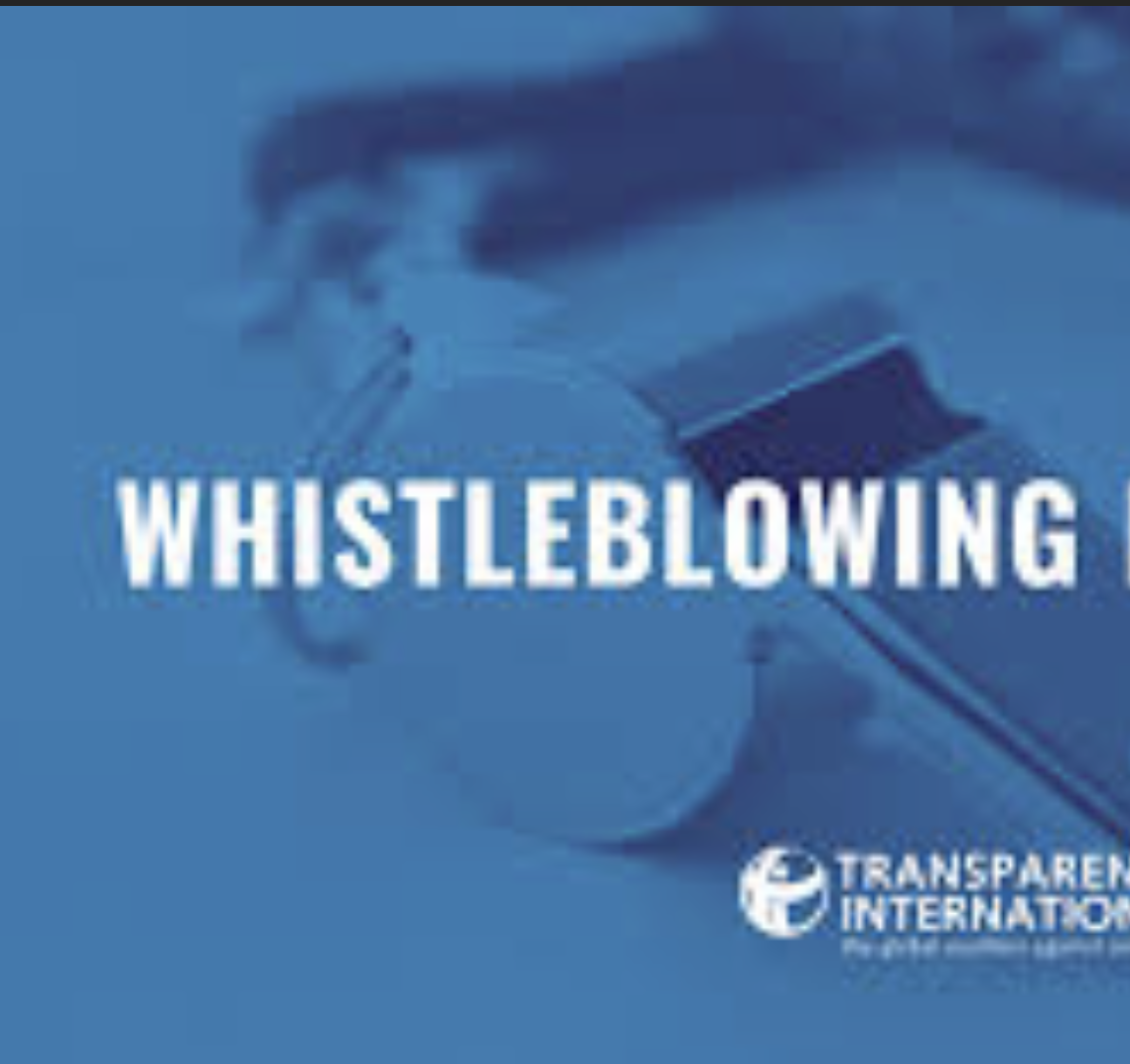 whistleblower programme photo transparency international