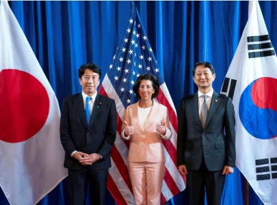 us japan south korea pledge strategic cooperation to enhance security and economic growth us japan south korea pledge strategic cooperation to enhance security and economic growth