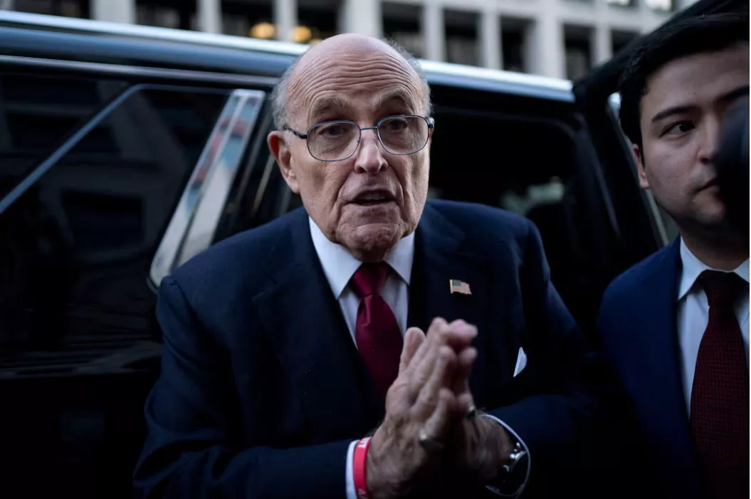 former new york mayor rudy giuliani departs the u s district courthouse after he was ordered to pay 148 million in his defamation case in washington photo reuters former new york mayor rudy giuliani departs the u s district courthouse after he was ordered to pay 148 million in his defamation case in washington photo reuters