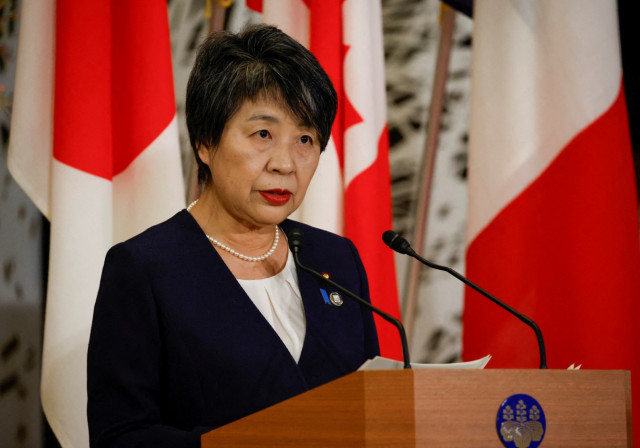 japan s foreign minister yoko kamikawa photo reuters japan s foreign minister yoko kamikawa photo reuters