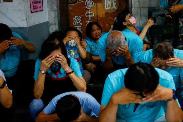 sirens blare streets empty as taiwan simulates chinese missile strike sirens blare streets empty as taiwan simulates chinese missile strike