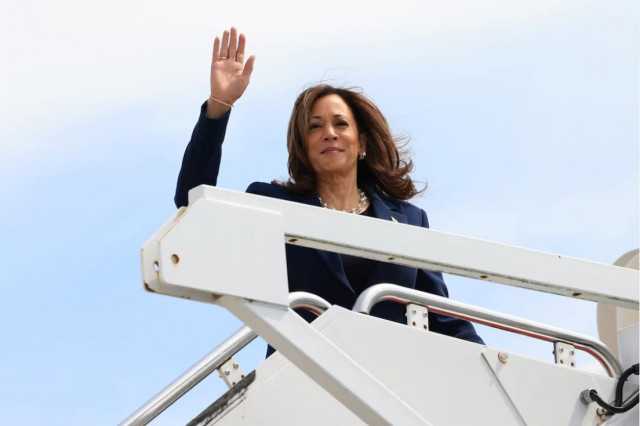 us vice president kamala harris boards air force two as she departs on campaign travel to milwaukee wisconsin at joint base andrews maryland us photo reuters us vice president kamala harris boards air force two as she departs on campaign travel to milwaukee wisconsin at joint base andrews maryland us photo reuters