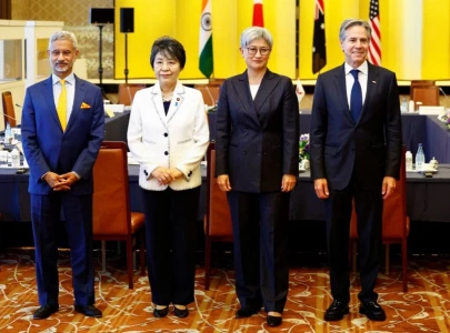 quad foreign ministers condemn risky actions in south china sea