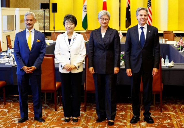 quad foreign ministers condemn risky actions in south china sea quad foreign ministers condemn risky actions in south china sea