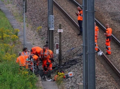 france suspects far left involvement in rail sabotage minister reveals