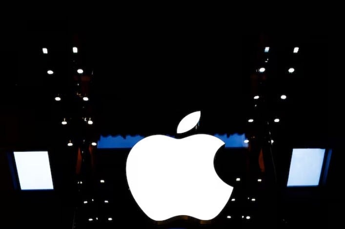 an apple logo is pictured in an apple store in paris france photo reuters