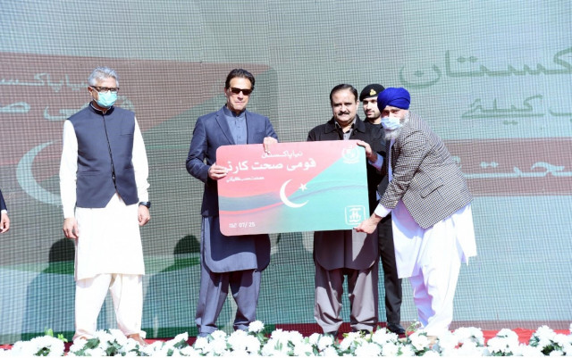 pm imran launches universal healthcare scheme pm imran launches universal healthcare scheme
