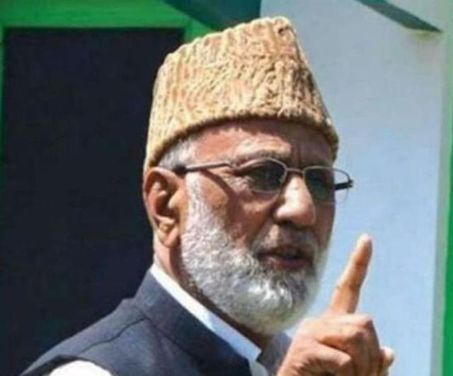 a file photo of kashmiri hurriyet leader ashraf sehrai photo app