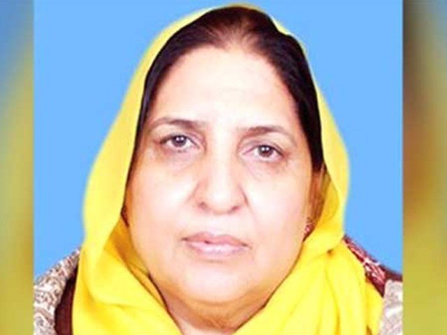 pml n senator kalsoom parveen passed away in islamabad a month after contracting covid 19 photo express