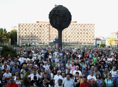 protests erupt in serbia over proposed lithium mine by rio tinto