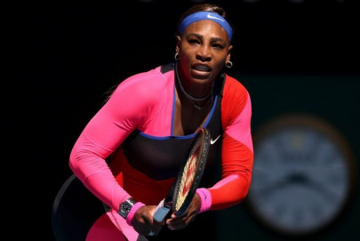 serena not obsessed with court s slam record says coach