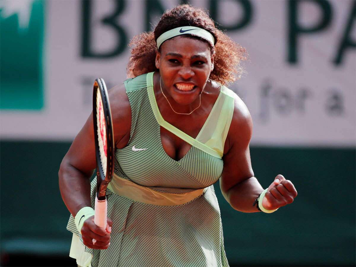 serena powers into french open last 16